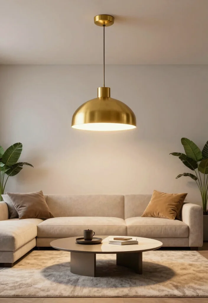 17 Living Room Lights Ideas Layered Cozy Ambience - 1. Overhead Pendant Lights 1