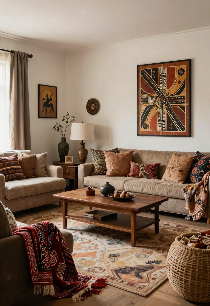 18 2026 Living Room Trends You Will See Everywhere - 13. Global Influences 1