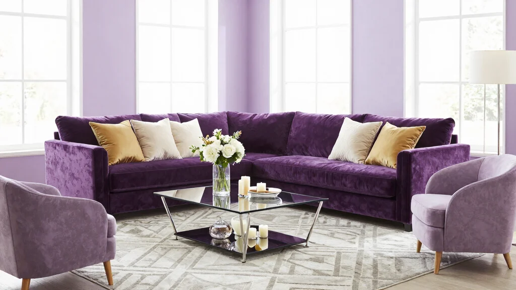 18 Living Room Purple Ideas: Bold Elegant Color Palettes