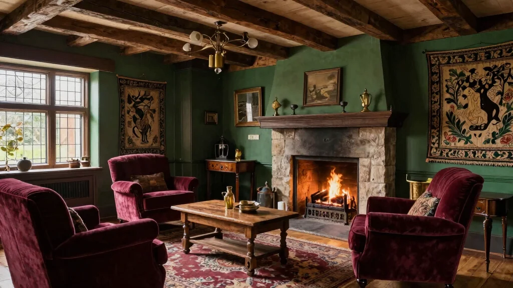 18 Tudor Living Room Ideas with Historic Rich Character