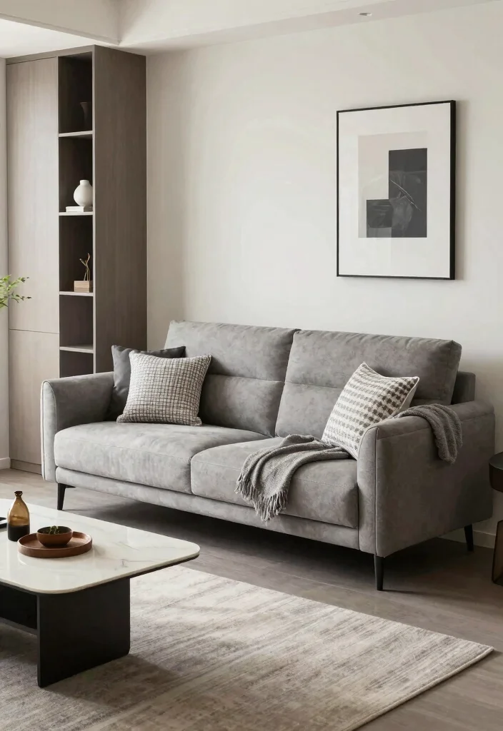 14 Couch in Bedroom Ideas That Create a Cozy Corner - 12. Modern Loveseat with Built-in Storage 1