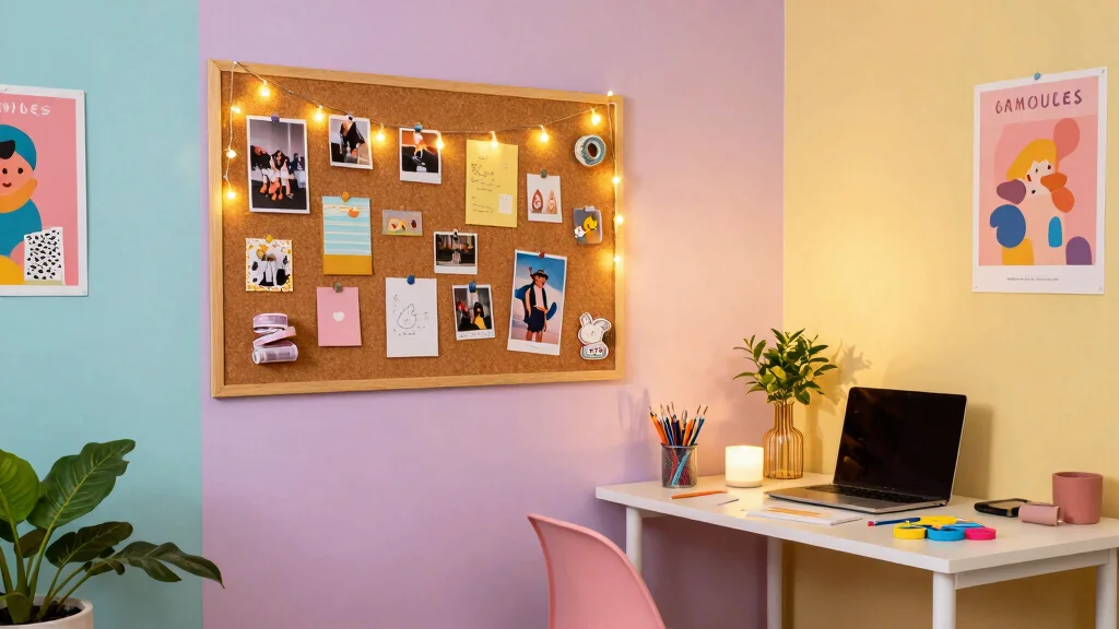 15 Cork Board Ideas for Bedroom That Look Creative & Cute