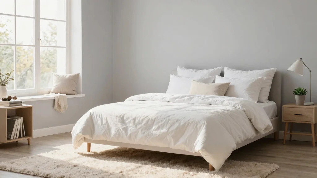 15 Light Gray Bedroom Walls Ideas With Soft Modern Style