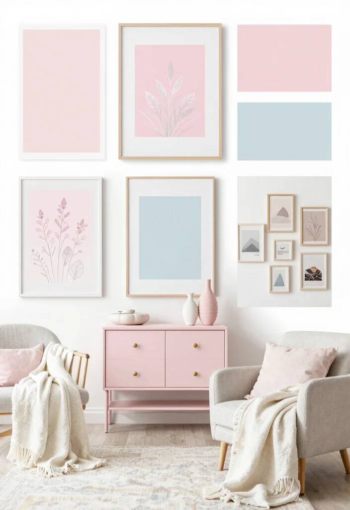 17 Mood Board for Bedroom Ideas That Inspire Your Dream Space - 3. Soft Pastel Dreams 1