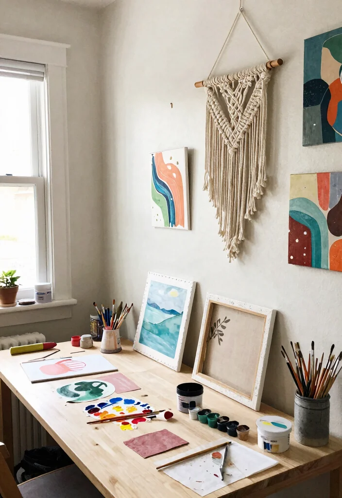 18 Bedroom Wall Decor Aesthetic Ideas That Transform Your Space - 4. DIY Wall Art 1