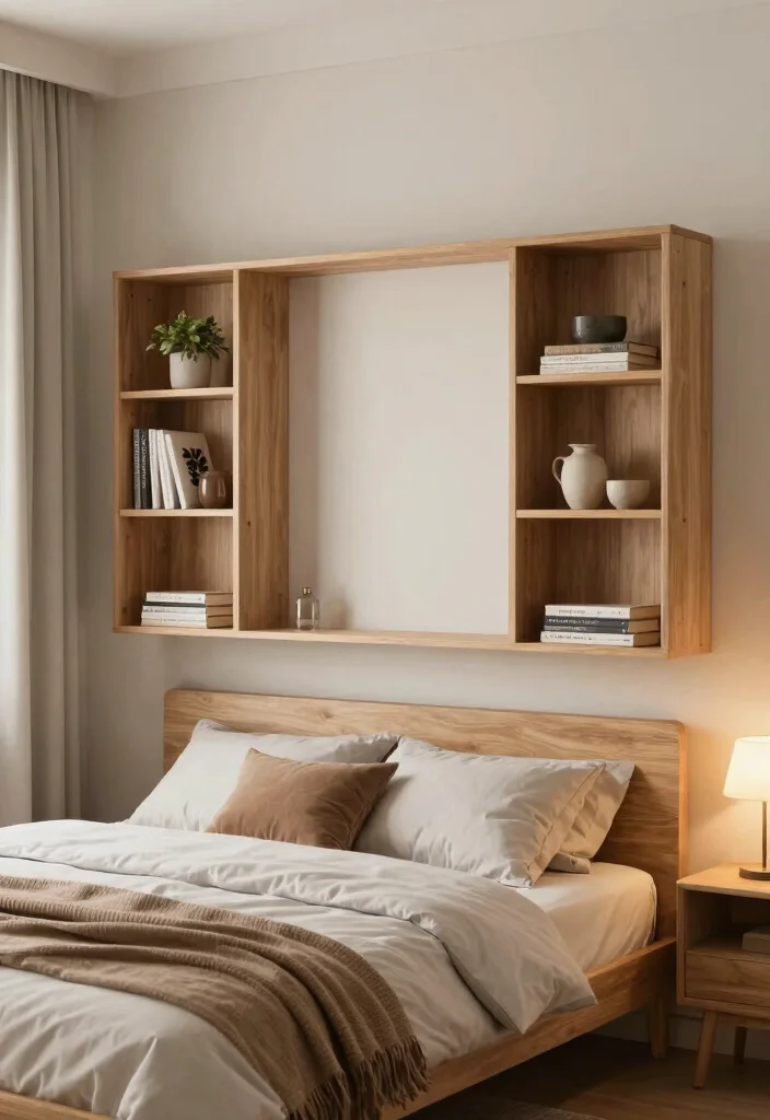 18 Built in Shelves Bedroom Ideas That Maximize Every Inch - 4. Bookshelf Bed Frame for Dual Purpose 1