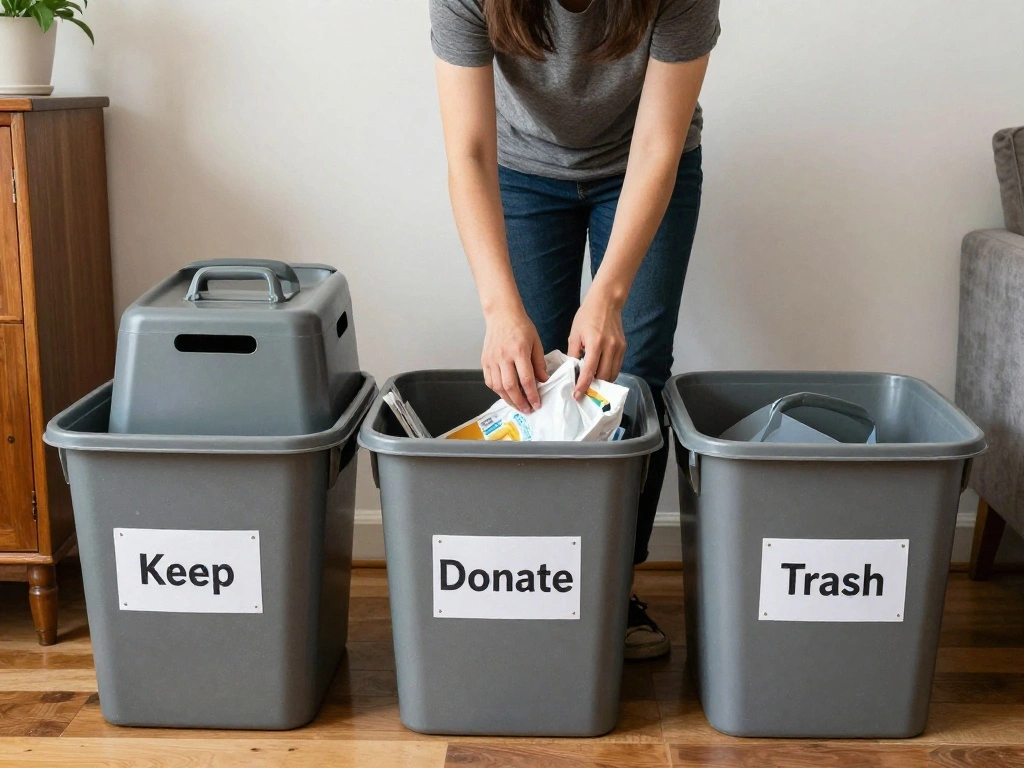 How to Clean Your Living Room: Family-Friendly Tips for a Spotless Space! - Step 1: Declutter the Space 1