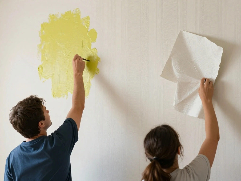 How to Decorate Bathroom Walls: Expert Tips for Stunning Spaces - Step 3: Paint or Apply Wallpaper 1