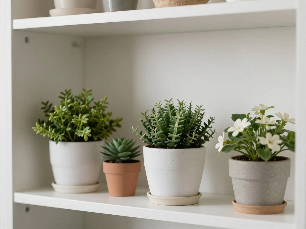 How to Decorate Shelves in Your Bathroom for a Stunning Look - Step 6: Incorporate Natural Elements 1
