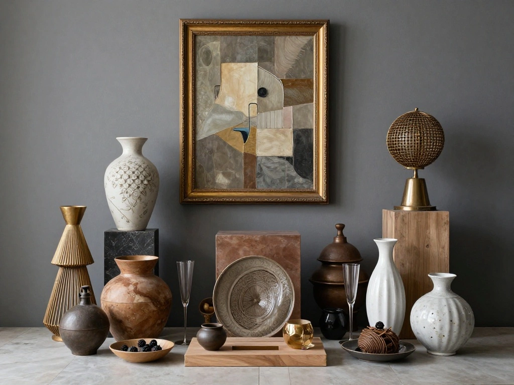 How to Decorate a Large Living Room Wall into a Stunning Focal Point - Step 5: Arrange Additional Decor 1