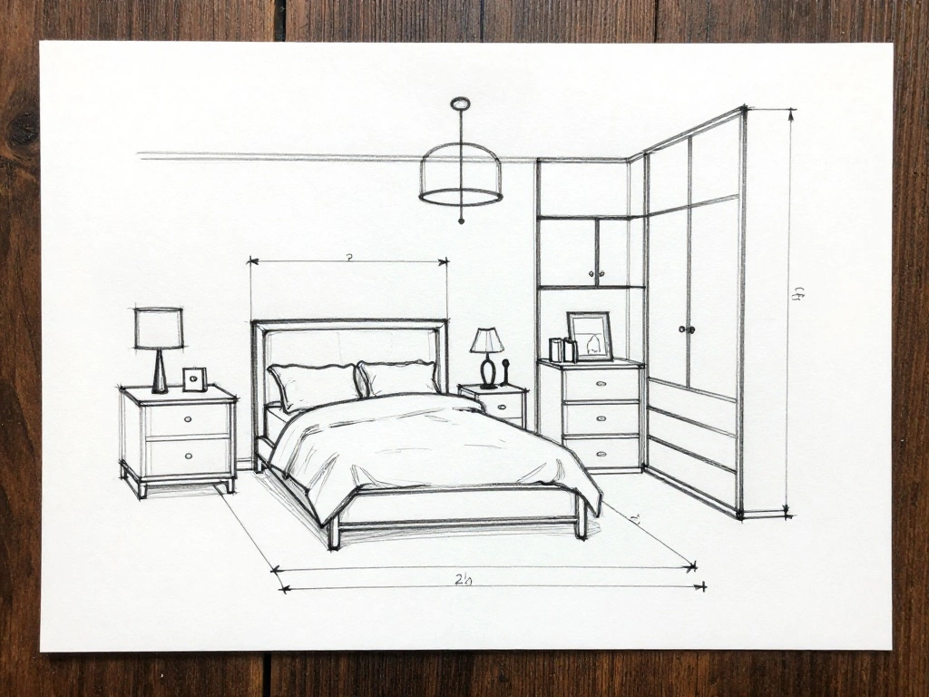 How to Furnish a Small Bedroom Smart Tips for Space Optimization Step 3 Plan Your Layout 0