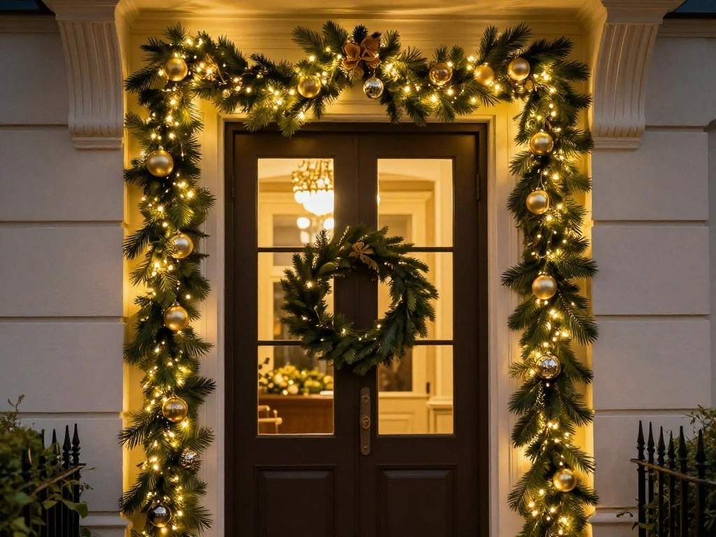 How to Hang Hobby Lobby Garland for a Stunning Living Room Doorway Step 7 Final Touches 0