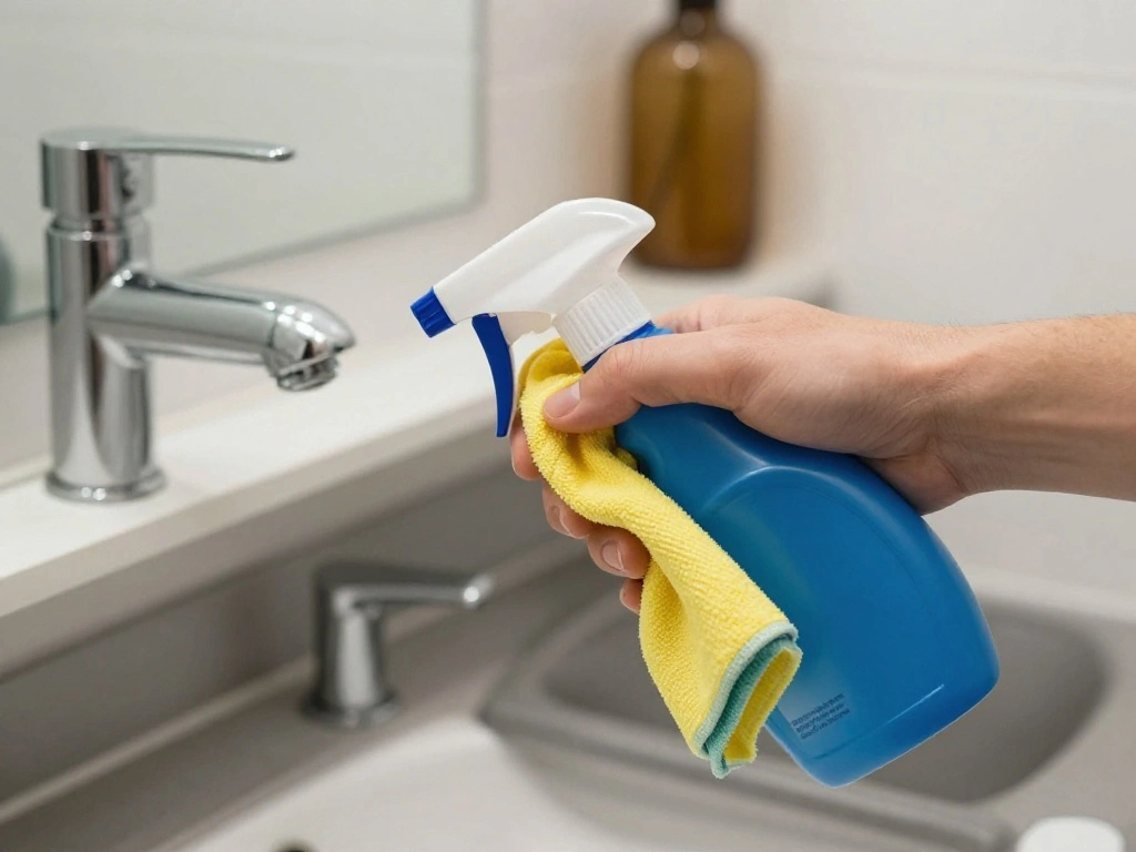 How to Organize Your Bathroom in Style Without Breaking the Bank - Step 2: Clean the Bathroom 1