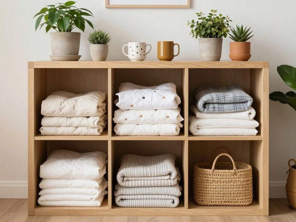 How to Store Blankets in Your Living Room Without Clutter - Step 7: Personalize Your Storage Area 1
