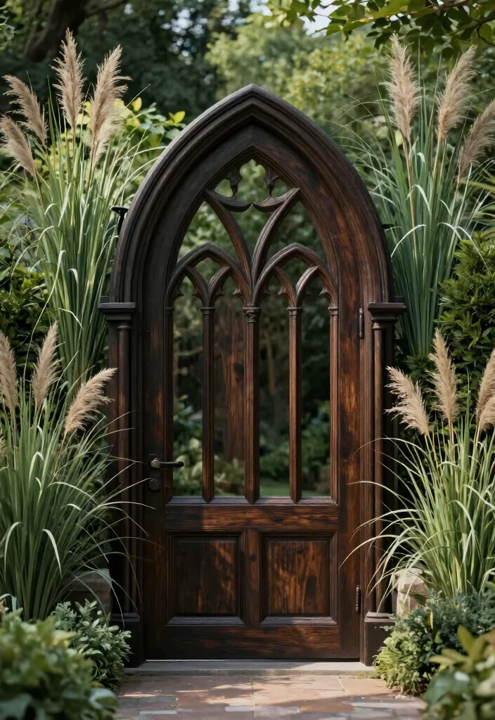 12 DIY Picket Gates for Weekend Warriors - 11. Arched Gothic Gate 1