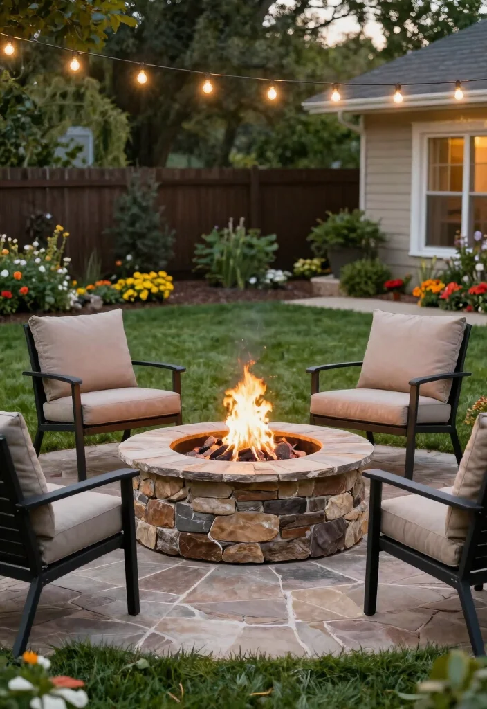 12 Raised Fire Pit Kits That Busy Homeowners Love - 1. The Classic Stone Fire Pit Kit 1