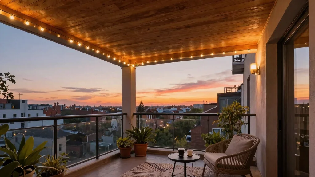 12 Wooden Ceiling Upgrades to Warm Apartment Balconies