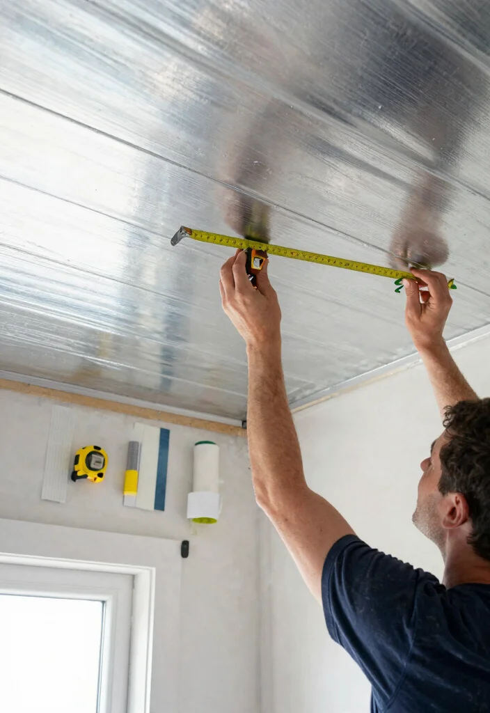 13 Authentic Rustic Tin Ceilings for Vintage Lovers - 12. How to Install Tin Ceilings 1
