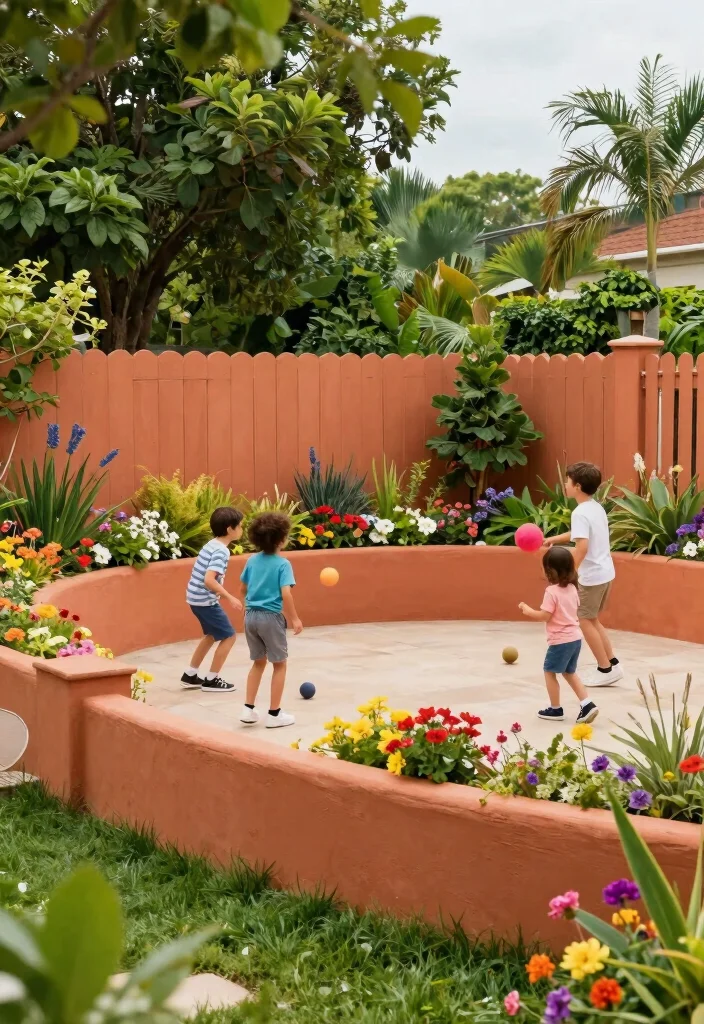 13 Fence Paint Colors That Hide Dirt from Active Families - 6. Bold Terracotta 1