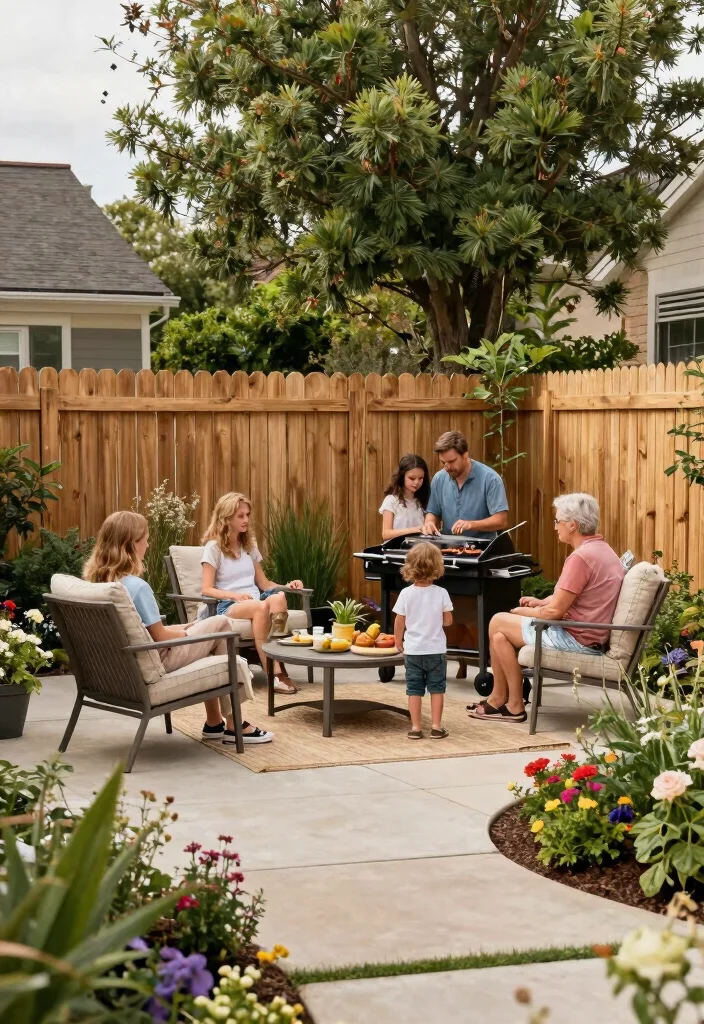 13 Fence Paint Colors That Hide Dirt from Active Families - 7. Natural Almond 1