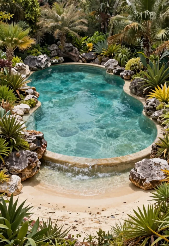 13 Modern Infinity Pool Ideas for Luxury Homes - 6. Natural Infinity Pools 1