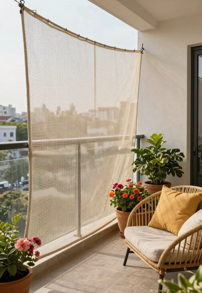 13 Pet-Safe Balcony Nets for Urban Apartment Owners - 1. Elegant Mesh Nets 1