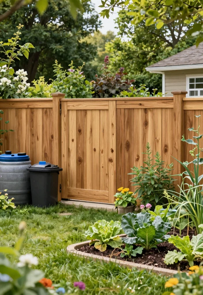 13 Realistic Wood-Look Vinyl Fencing for Perfectionists - 6. Eco-Friendly Options 1