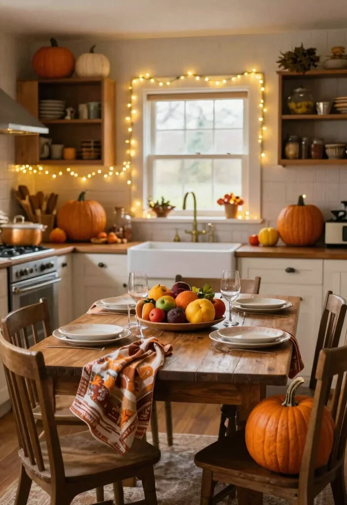 14 Cottage Kitchen Designs for Gathering Families - 12. Seasonal Decor: Keeping It Fresh 1