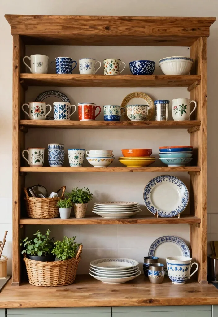 14 Cottage Kitchen Designs for Gathering Families - 2. Open Shelving: Showcasing Your Style 1