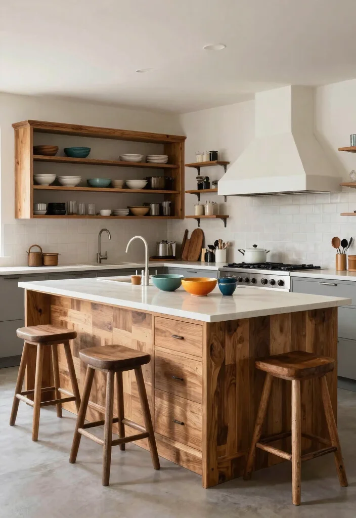 14 Cottage Kitchen Designs for Gathering Families - 5. Multi-functional Islands: The Heart of the Kitchen 1