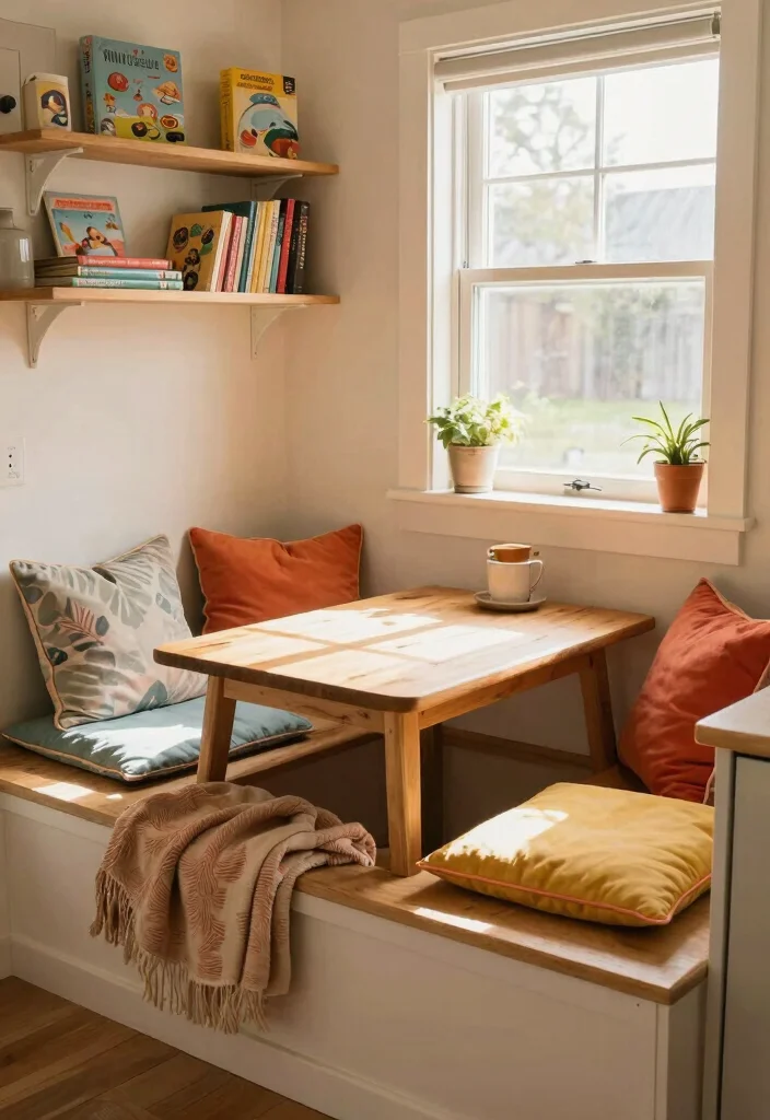 14 Cottage Kitchen Designs for Gathering Families - 6. Cozy Nooks: A Place to Gather 1