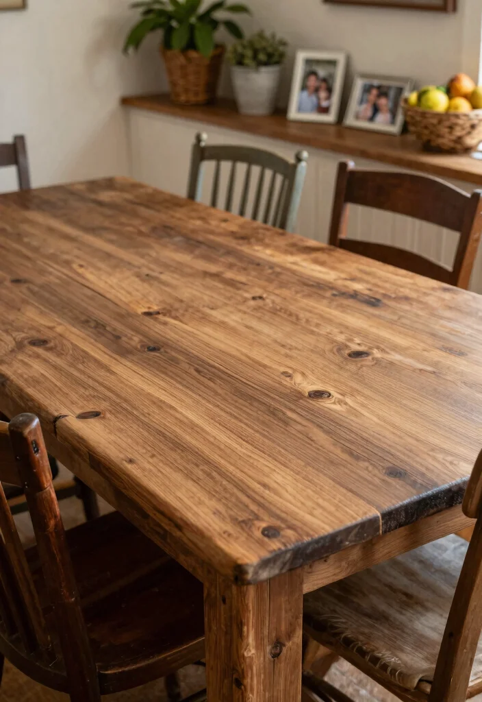 14 Dining Room Designs for Memorable Family Gatherings - 1. Reclaimed Wood Charm 1