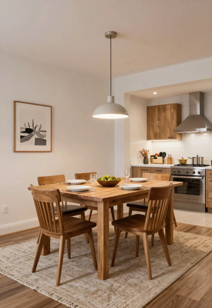 14 Dining Room Designs for Memorable Family Gatherings - 13. Open Concept Dining Areas 1