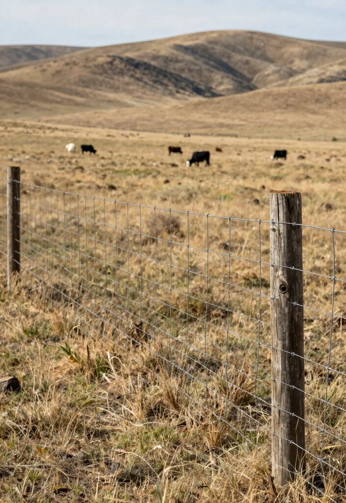 14 Electric Fencing for Ranchers and Property Owners - 4. High-Tensile Wire Fencing 1