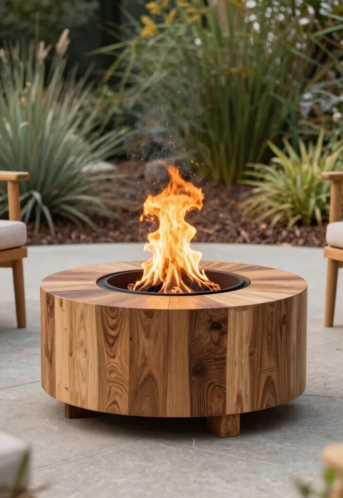 14 Epic Large Fire Pit Designs to Impress Entertainer Guests - 13. Eco-Friendly Fire Pit 1