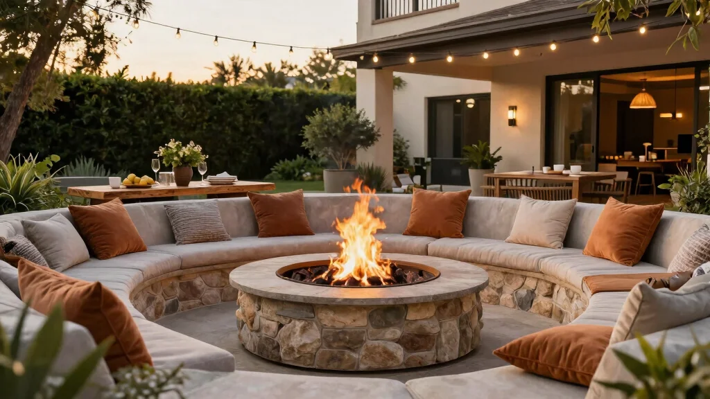 14 Epic Large Fire Pit Designs to Impress Entertainer Guests