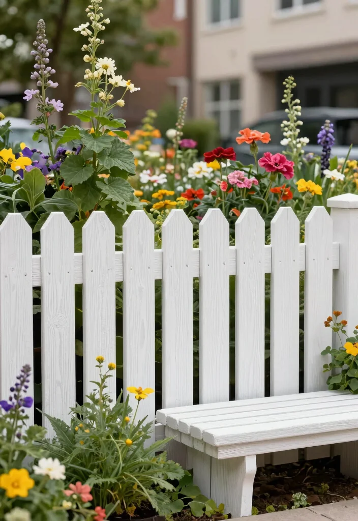 14 Maintenance-Free White Fencing for Busy Homeowners - 10. Textured Vinyl Fencing 1