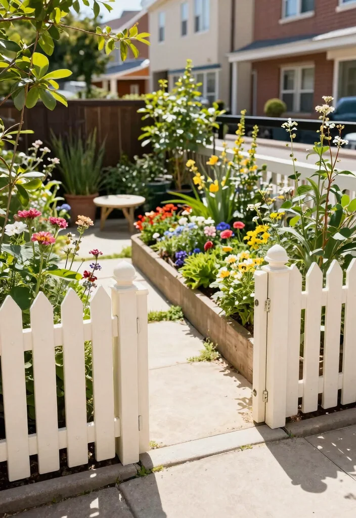 14 Maintenance-Free White Fencing for Busy Homeowners - 9. Double-Sided Vinyl Fencing 1
