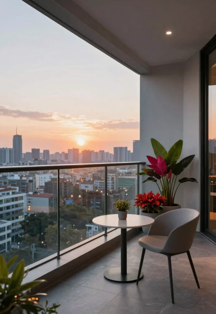 14 Sleek Balcony Railing Combos for City Living - 1. Sleek Glass Railing 1