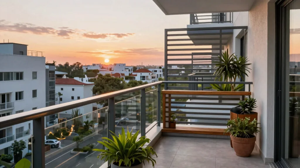14 Sleek Balcony Railing Combos for City Living