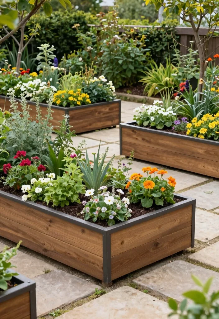 14 Statement Planters for Instagram-Worthy Yards - 6. Elevated Garden Beds 1
