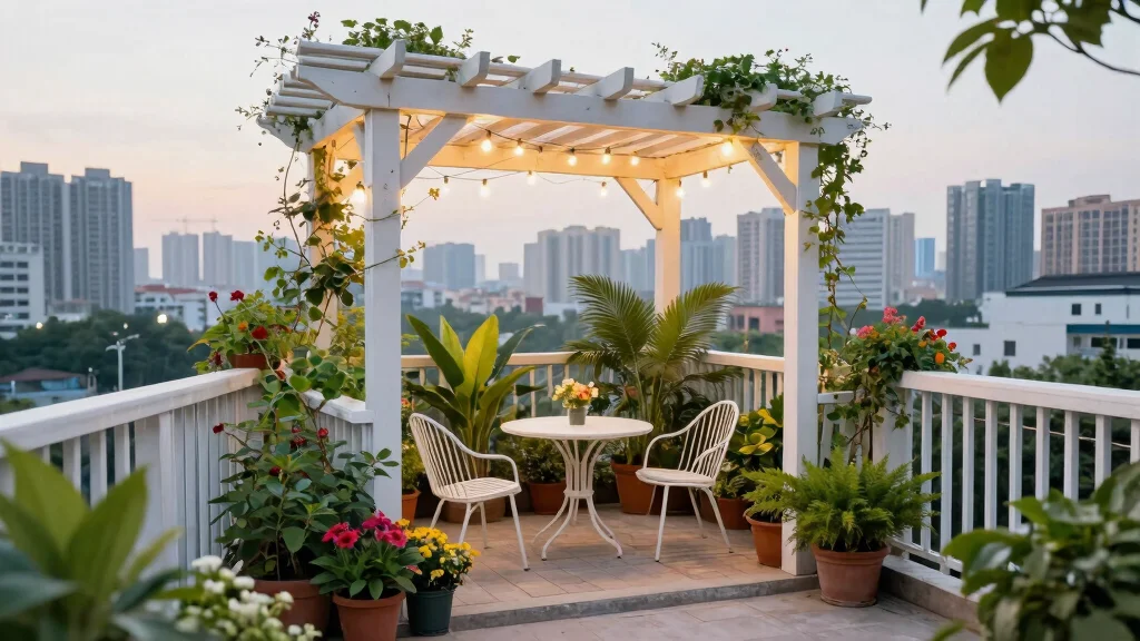15 Compact Pergolas for Cramped Apartment Balconies