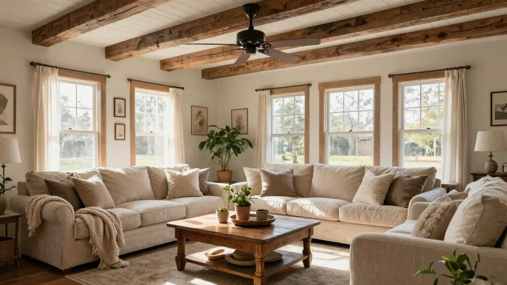 15 Farmhouse Ceiling Fans for Country-Home Fans