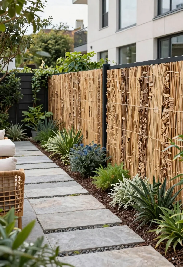 15 Low-Maintenance PVC Fencing for Lazy Gardeners - 10. Easy-Care Composite Fence 1