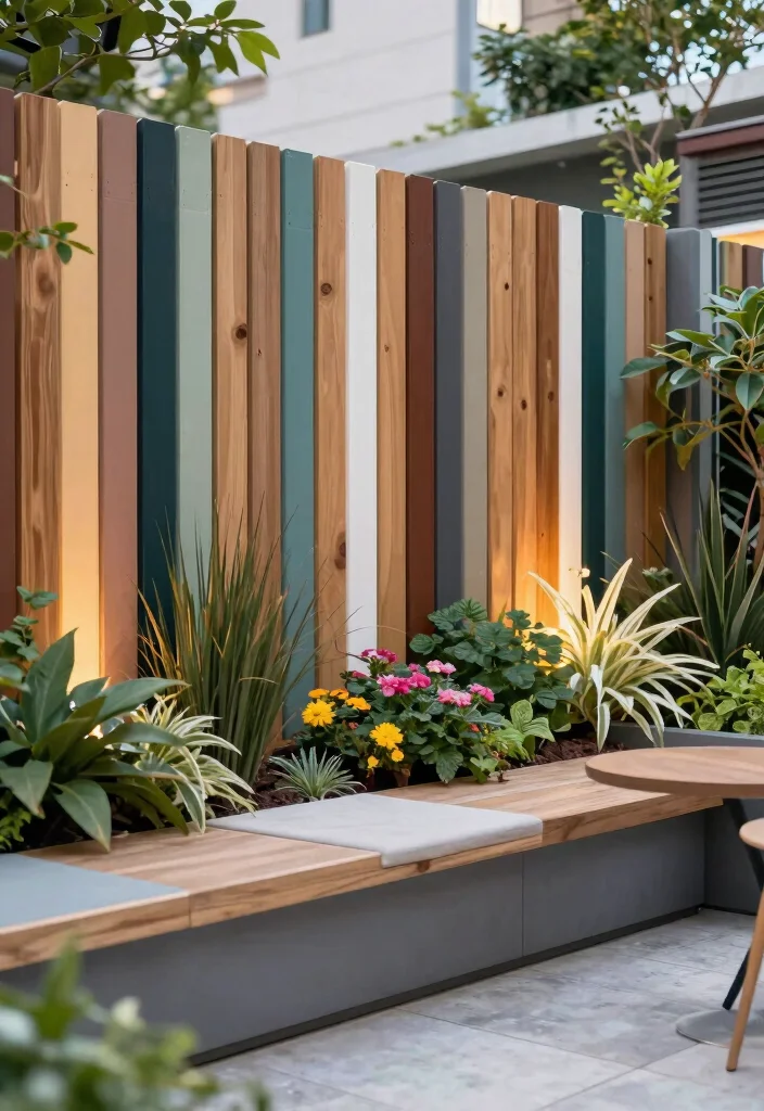 15 Low-Maintenance PVC Fencing for Lazy Gardeners - 12. Vertical Board Fence 1