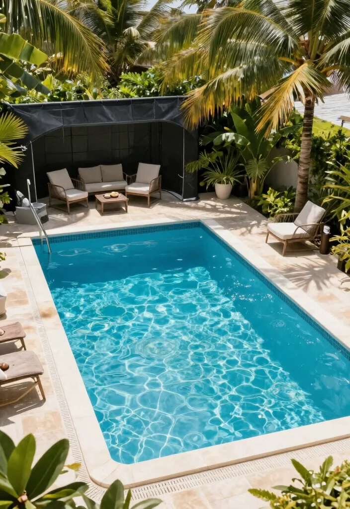 15 Tropical Lagoon Pool Designs for Paradise Seekers - 15. All-Season Enjoyment 1