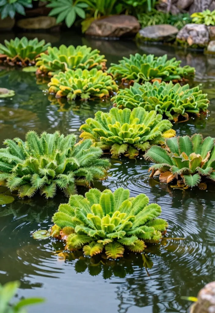 15 Water Features That Become Focal Points for Nature Lovers - 9. Floating Water Garden 1