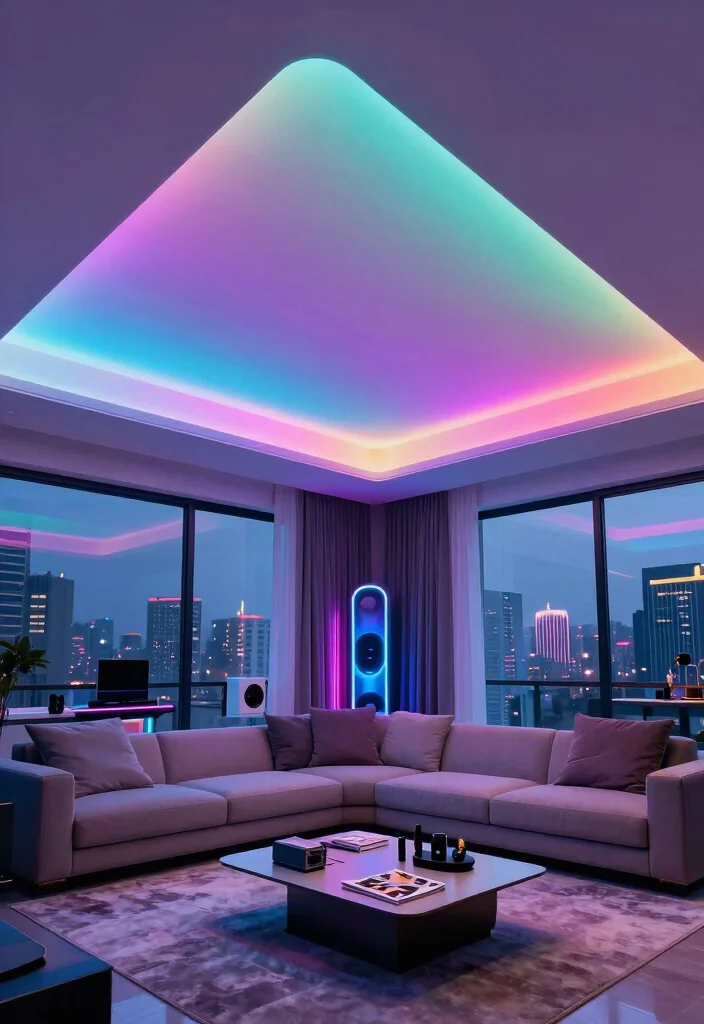 16 Energy-Efficient LED Options for Budget-Conscious Homeowners - 11. Smart LED Ceiling Lights 1