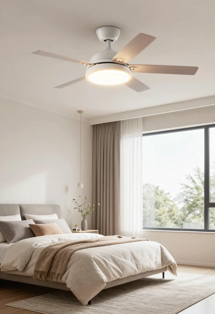 16 Energy-Efficient LED Options for Budget-Conscious Homeowners - 16. Smart Ceiling Fans with LED Lights 1