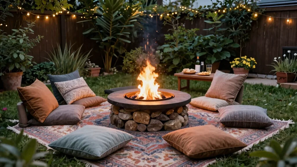 16 Outdoor Seating Ideas for Entertaining Around Your Fire Pit